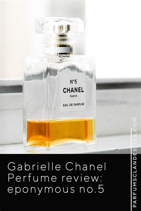 chanel perfume eponymous